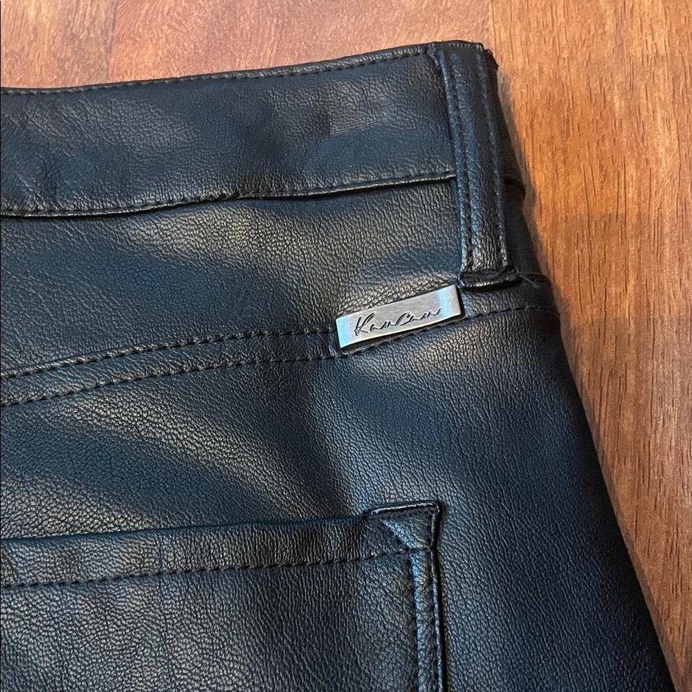 Like new KanCan Black Faux Leather Pants - Picture 13 of 15